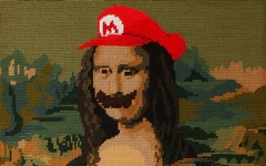 It's a-me, Mona Lisa!