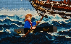 Creepy, but apparently seaworthy.